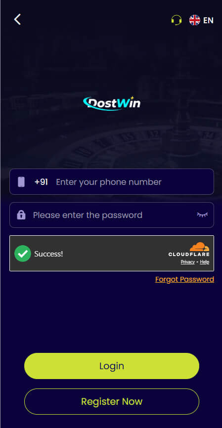 Yaarwin Game Login Guide